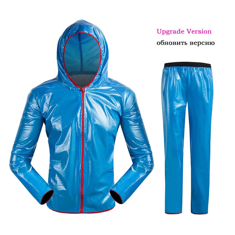LIKE RAIN Waterproof Raincoat Men Outdoor Riding Rain Suit Women Fashion Windproof Rainwear Rain Jacket Motorcycle Raincoat RC01