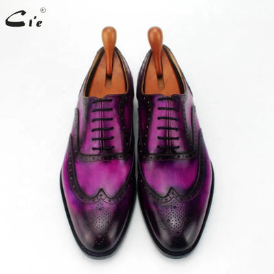 Cie Full Grain Calf Leather Material Men's Luxury Oxford Leather Dress Shoes