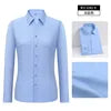 pink2 2526 Men's elastic and comfortable shirt Korean version business professional dress interview white shirt K78D8-01-25