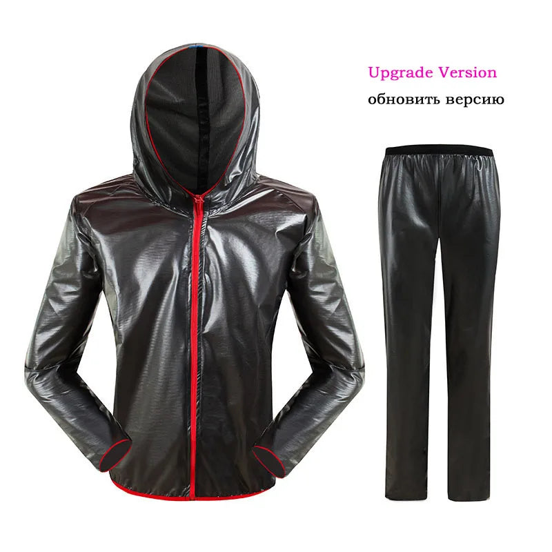 LIKE RAIN Waterproof Raincoat Men Outdoor Riding Rain Suit Women Fashion Windproof Rainwear Rain Jacket Motorcycle Raincoat RC01