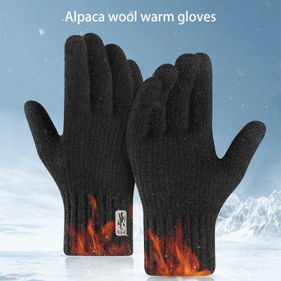 REXCHI DZ100 New Arrival Korean Men Knit Winter Warm Cycling Cheap Promotion Fashion Woman Glove Winter