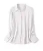 JAC228 M48625 Spring New Women's Long Sleeve  Silk Blouse