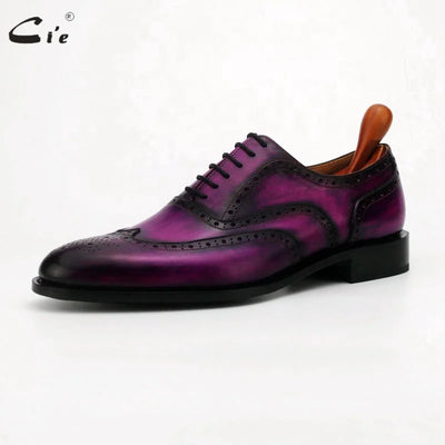 Cie Full Grain Calf Leather Material Men's Luxury Oxford Leather Dress Shoes