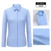 pink2 2526 Men's elastic and comfortable shirt Korean version business professional dress interview white shirt K78D8-01-25