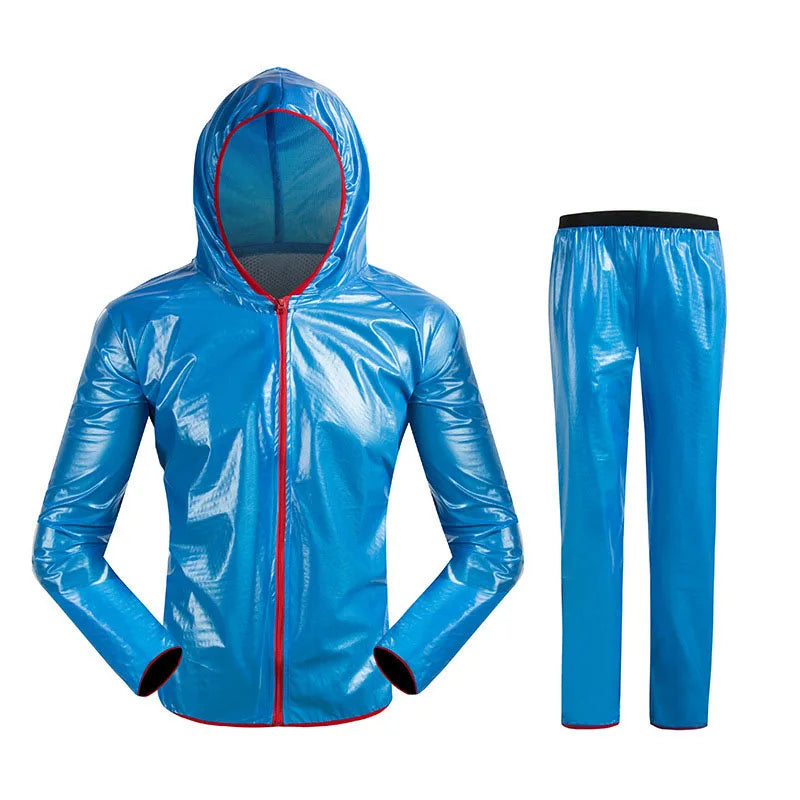 LIKE RAIN Waterproof Raincoat Men Outdoor Riding Rain Suit Women Fashion Windproof Rainwear Rain Jacket Motorcycle Raincoat RC01