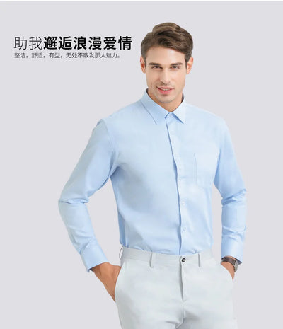 Morili Wholesale Men Hand Made Shirt to Measure Shirts DRESS Stylish Clothing Business Autumn Party 40% Cotton Wedding MMS2
