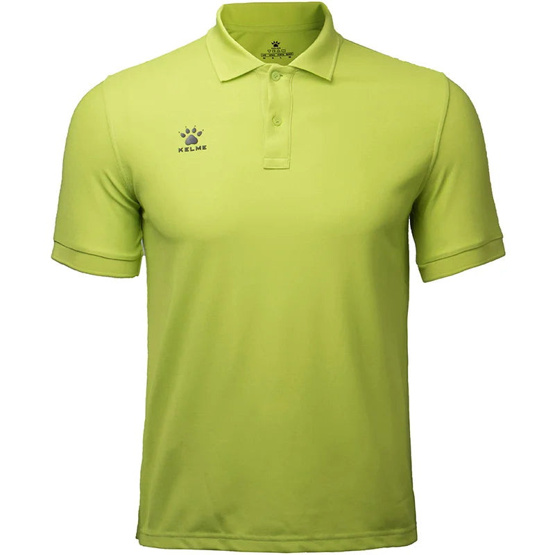 KELME Men's Training Polo T-Shirt  Summer Running  Shirts Casual Short Sleeve Tops High Quantity Polo For Men 3891064