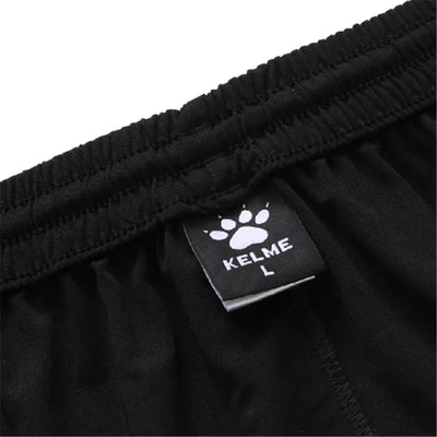 KELME Men's Running Shorts Kid Soccer  Summer Elastic Football Quick Dry Breathale Light Sportswear Sports Shorts Male K15Z434-1