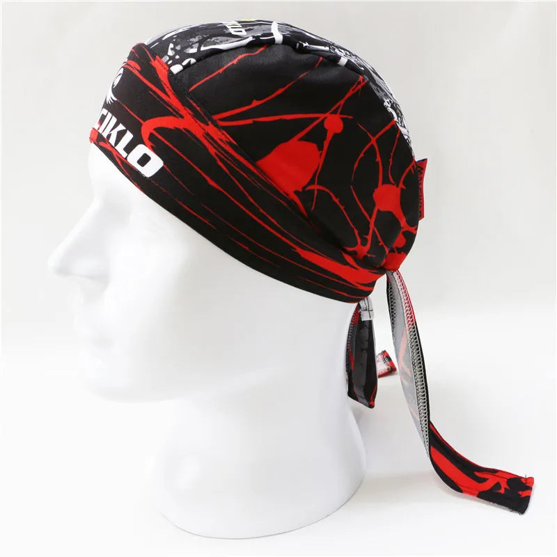 Men Quick-dry Ciclismo Pirate Cap MTB Riding Headscarf Women Outdoor Sport Cycle Bandanas Running Headband Anti Sweat Hat Scarf