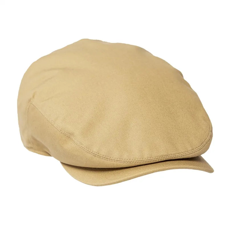 BOTVELA Flat Caps Men Ivy Cap 100% Cotton Season Cabbies Hat Driving Hats Newsboy Caps High Quality Summer Trucker Cap