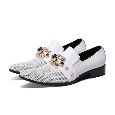 NA292 New Fashion Low Cut Crocodile Pattern Leather Boot Shoes Mens Slip-on Business Shoes Male Formal Dress Shoe