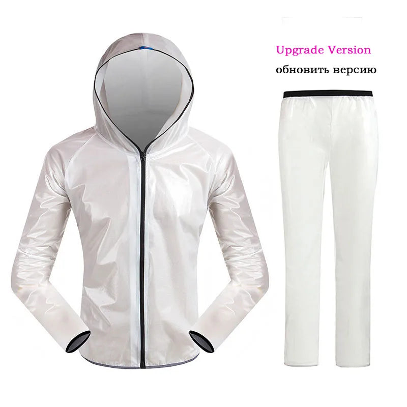 LIKE RAIN Waterproof Raincoat Men Outdoor Riding Rain Suit Women Fashion Windproof Rainwear Rain Jacket Motorcycle Raincoat RC01
