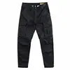 2024 Men Summer Spring Pockets Pants Outdoor Men's Clothes Outdoor Cotton Work Overalls Thin Loose Casual Trousers WX598803 HHJ