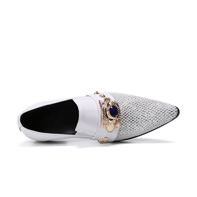 NA292 New Fashion Low Cut Crocodile Pattern Leather Boot Shoes Mens Slip-on Business Shoes Male Formal Dress Shoe