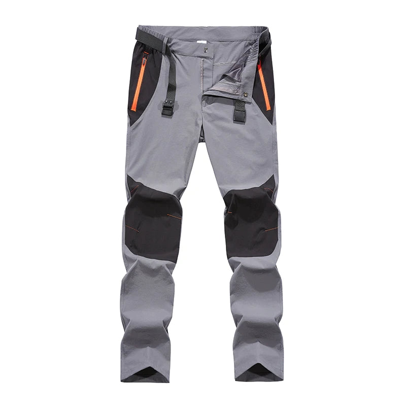 Spring Summer Men Outdoor Trousers Fashion Sport Pants Quick Drying Casual Hiking Mountain Climbing Waterproof Cargo Pants Men