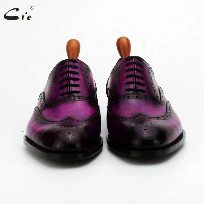 Cie Full Grain Calf Leather Material Men's Luxury Oxford Leather Dress Shoes
