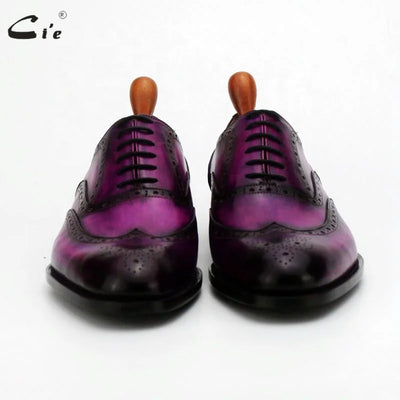 Cie Full Grain Calf Leather Material Men's Luxury Oxford Leather Dress Shoes