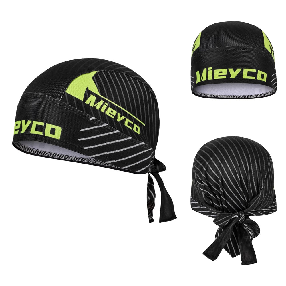Mieyco Bicycle Cycling Headbands Sport Cyclist Cycling Cap For Men Head Bandana Female Bike Cap Men's Summer Running Headscarf