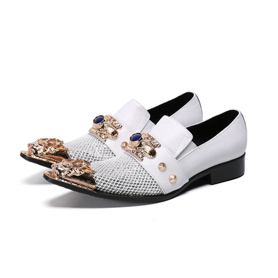 NA292 New Fashion Low Cut Crocodile Pattern Leather Boot Shoes Mens Slip-on Business Shoes Male Formal Dress Shoe