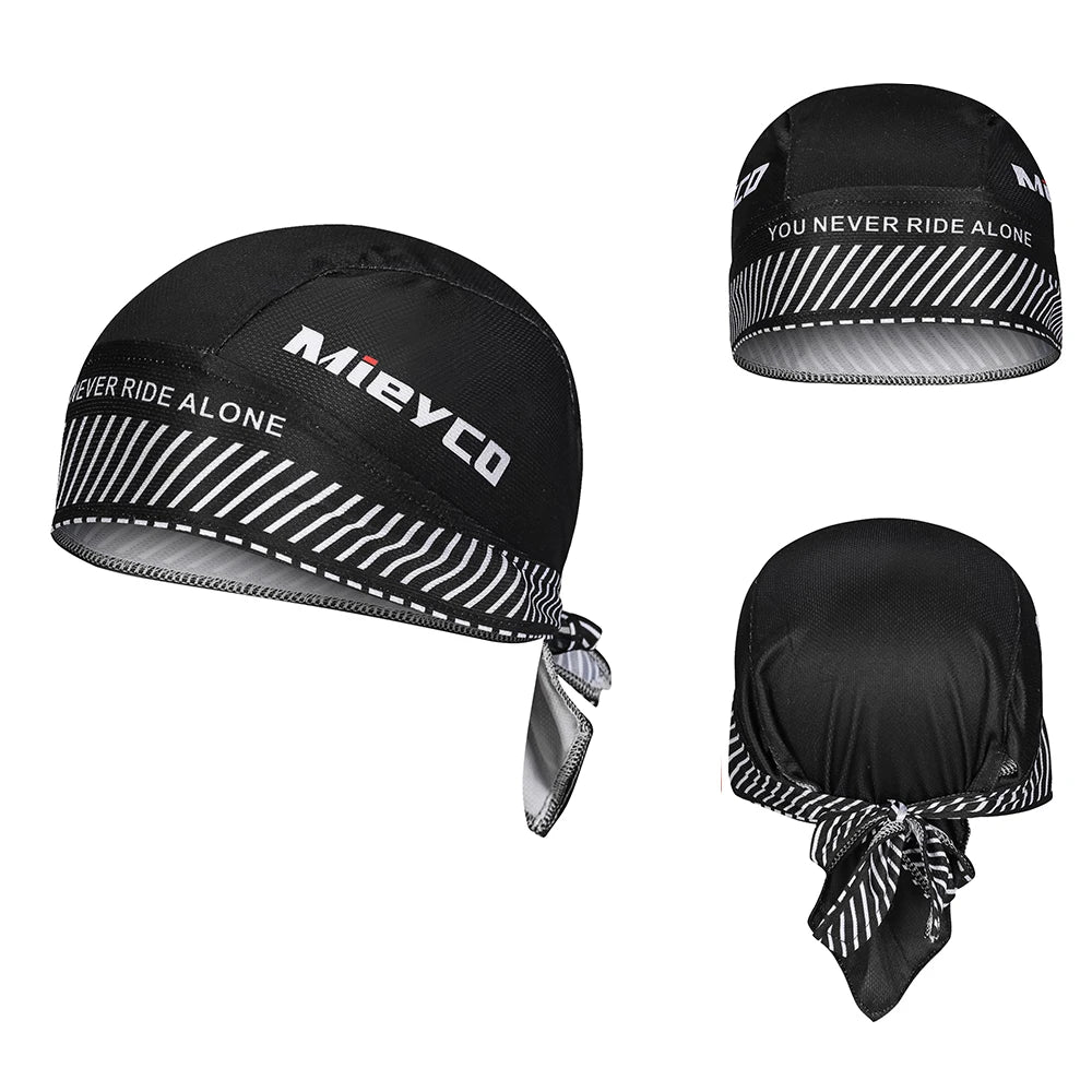 Mieyco Bicycle Cycling Headbands Sport Cyclist Cycling Cap For Men Head Bandana Female Bike Cap Men's Summer Running Headscarf