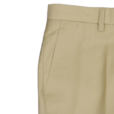 Fashion Design Beige Men Pants Tailor Made Brown Slim Fit Dress Pants For Men Wool Blend Comfort Business Casual Trousers