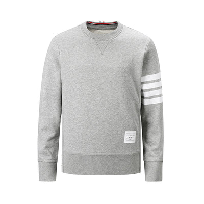 BROWIN TB yarn-dyed four bar crew neck sweater men's and women's jacket a generation of hair