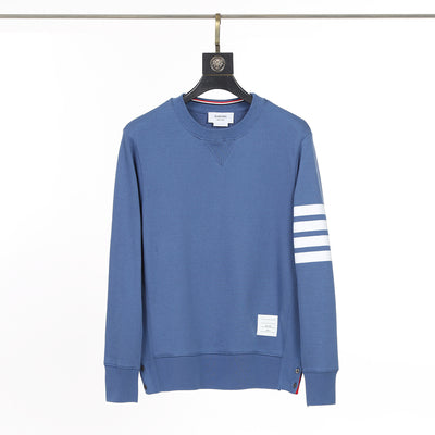 BROWIN TB yarn-dyed four bar crew neck sweater men's and women's jacket a generation of hair