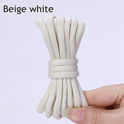 1Pair Oval Shoe Laces Half Round Athletic Shoelaces for Running Sneakers Laces Shoes Strings Durable without Fading Shoelace
