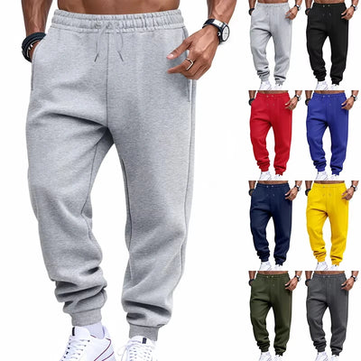 American men four seasons thin sports pants classic sports casual pants jogging pants training fitness pants men joggers men