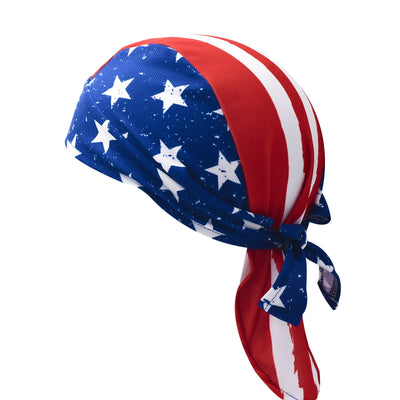 Classic Retro Cycling Cap Headscarf Sweat-Wicking Quick-dry Pirate Hat