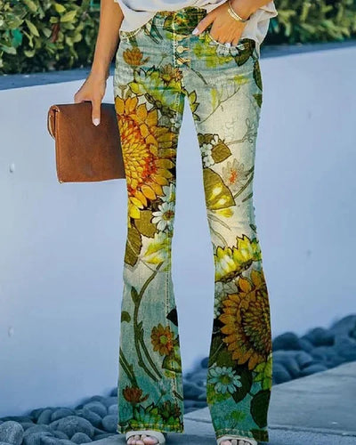 2022 New Independent Station Selling Plus Size Women's Casual Trousers Thin Style Jeans Women's Fashionable Elegant Design