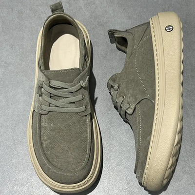 Fall New Men Casual Shoes Retro Lightweight Breathable Non-Slip Mens Sneakers 2025 Fashionable and Comfortable Flat Footwear Man