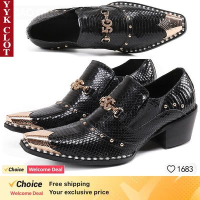 2024 italian Men's Genuine Leather Shoes Fashion Leather Formal Oxford Shoes Office Black Red Pointed Men Dress Wedding Party