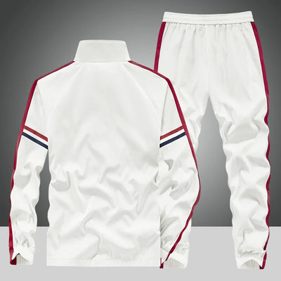 Men's Tracksuits 2 Piece Long Sleeve Athletic Full Zip Sweatsuits Jogging Suit Set Casual Outdoor Sports Running Tracksuit Sets