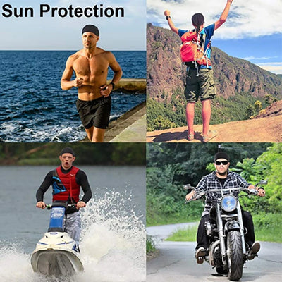 Quick Dry Pure Cycling Durag Head Scarf Summer Men Running Riding Bandana Headscarf Ciclismo Pirate Cap Headband