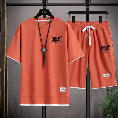 Men's summer Waffle set: