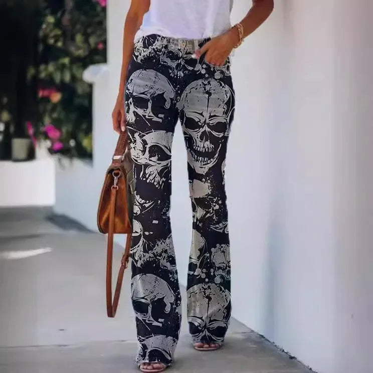 2022 New Independent Station Selling Plus Size Women's Casual Trousers Thin Style Jeans Women's Fashionable Elegant Design