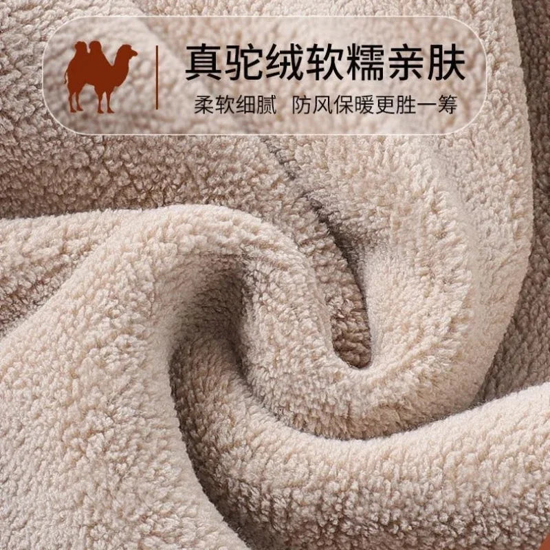 Winter Men Thermal Underwear Bottoms High Waist Skin-Friendly Fleece Thermo Tights Slim Pants elasticity Comfortable Long Johns