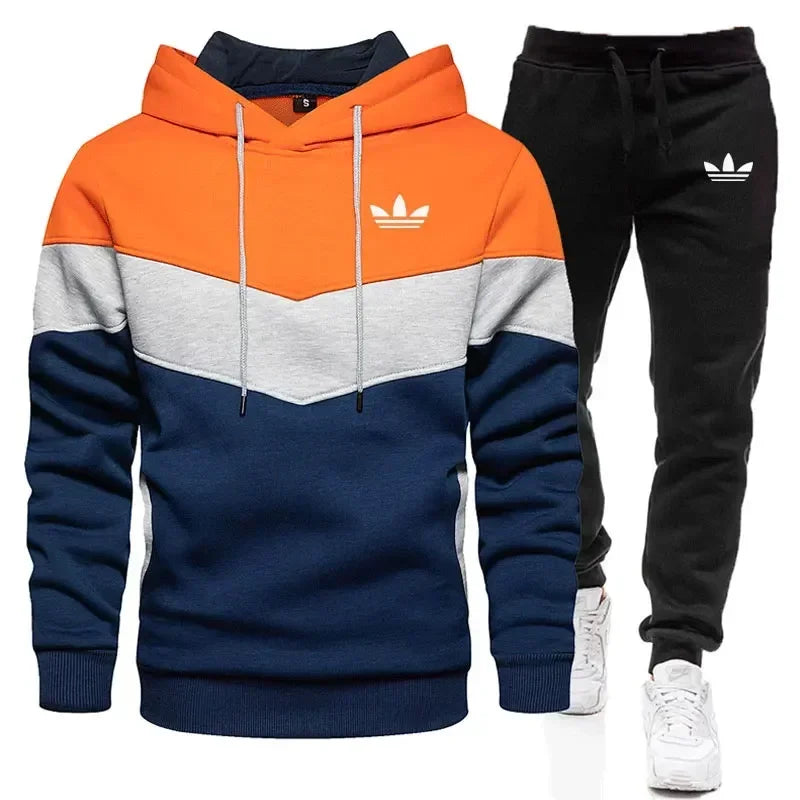 2025 Brand Autumn and Winter Hoodie Suit Men's Fashion Hoodie Brand Pants Casual Jogging Suit Sports Wear Sweatshirt