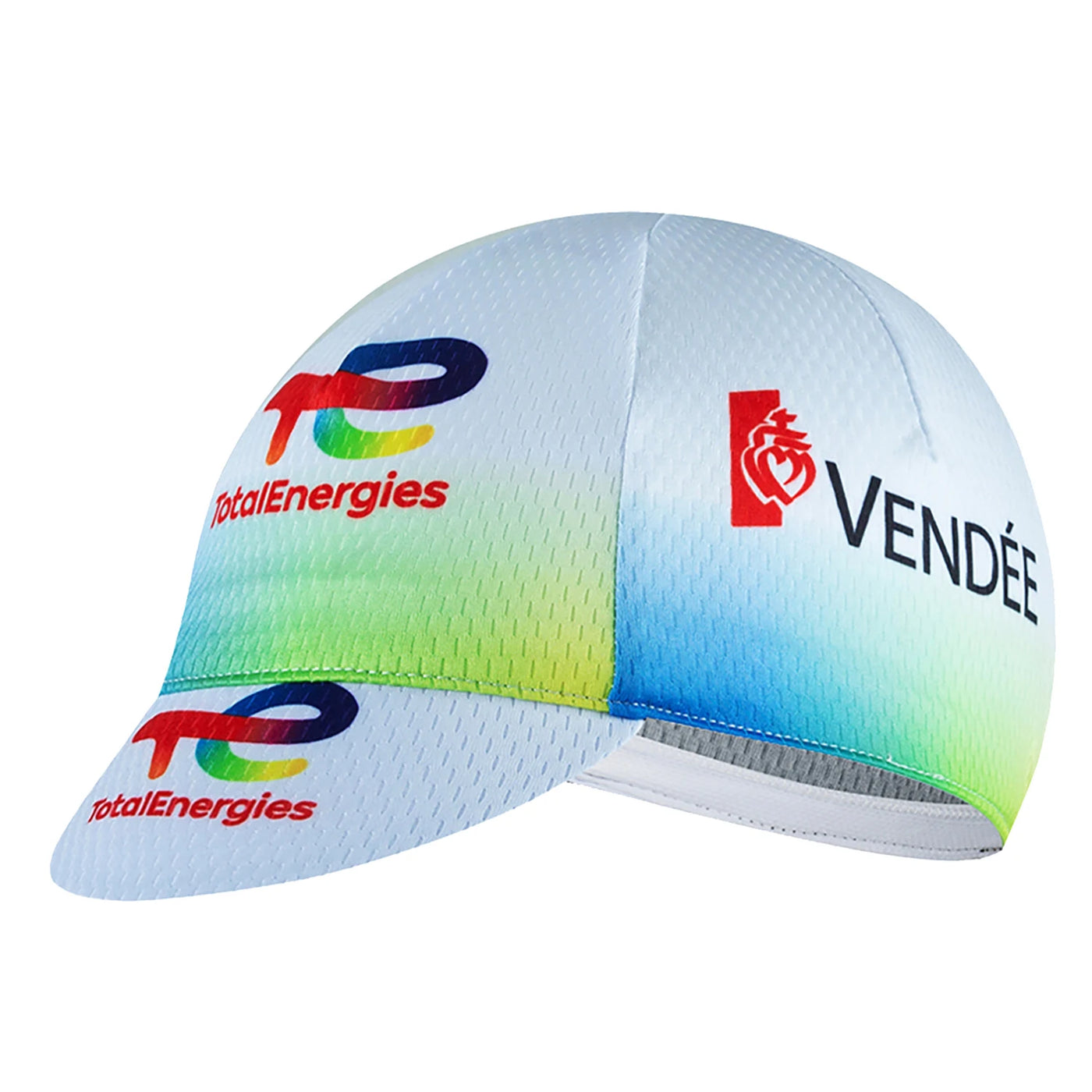 White 2025 UAE Cycling Hat MEN'S Summer Classic Cycling Caps Quick Dry BIG M Bike Mountain MTB Racing Bicycle Hat Under Helmet