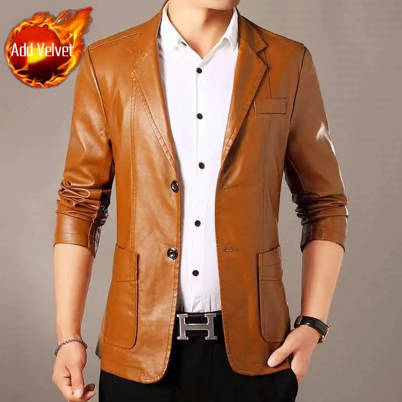 Coats Spring Autumn Man Dress Suits and Blazers High Quality Luxury Designer Clothes Handsome Gentleman Business Jacket for Men
