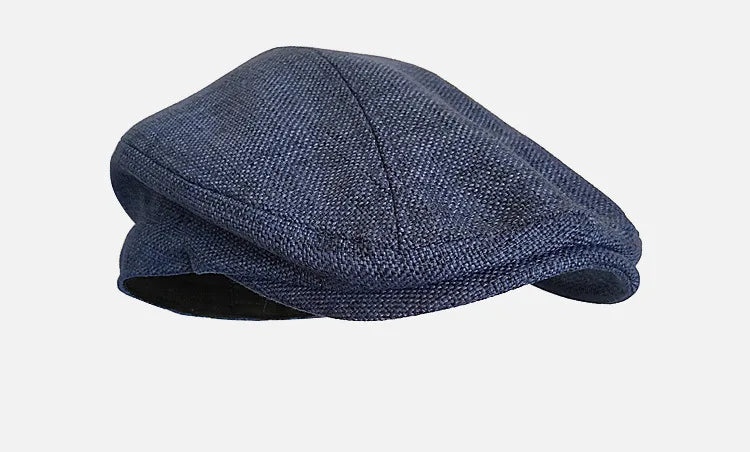 Big Size XL62cm Summer Linen Newsboy Caps Men Women Painter Berets Forward Hats Adult Casual Ventilate Breathable Advancing Hat