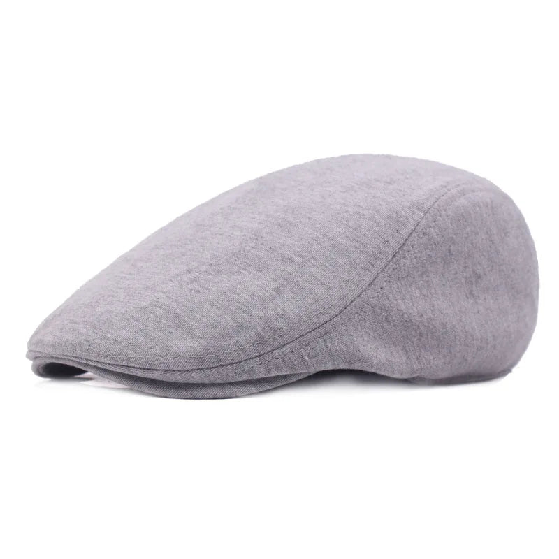 Solid Color Simple Felt Peaked Cap Women Men Autumn Newsboy Cap Dad Leisure Beret Caps Winter Warm Green Advance Hats