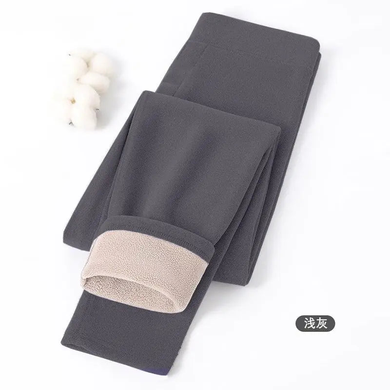 Winter Men Thermal Underwear Bottoms High Waist Skin-Friendly Fleece Thermo Tights Slim Pants elasticity Comfortable Long Johns