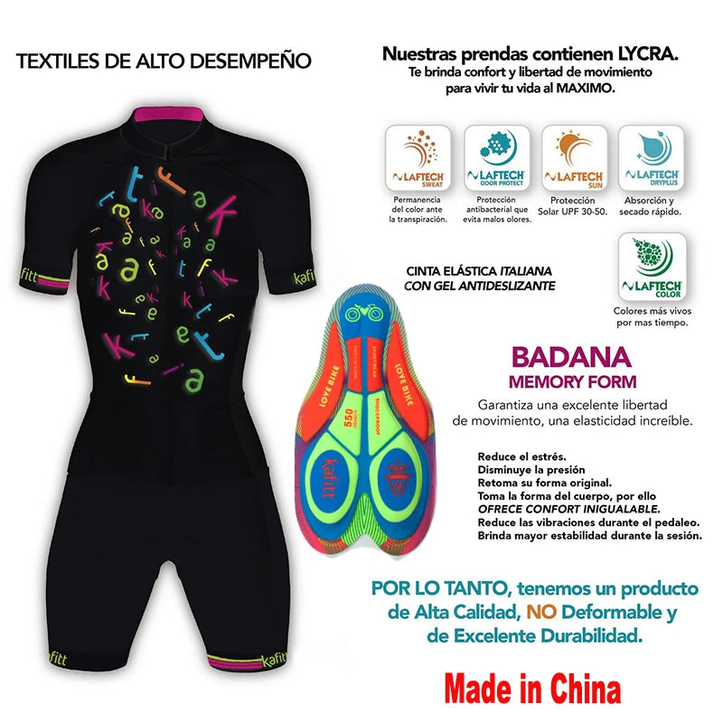 KAFITTjaquetas maglia ciclismo uomo estiva orbea шорты женский ropa de mujer Mainland China  Jersey Sets Short Sleeve Yes