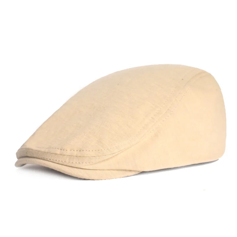 Solid Color Simple Felt Peaked Cap Women Men Autumn Newsboy Cap Dad Leisure Beret Caps Winter Warm Green Advance Hats