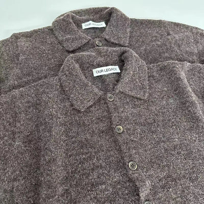 High Street Our Legacy Men Comfortable Sweater Male Casual Sweaters Man Fashion Cardigan Men's Clothing