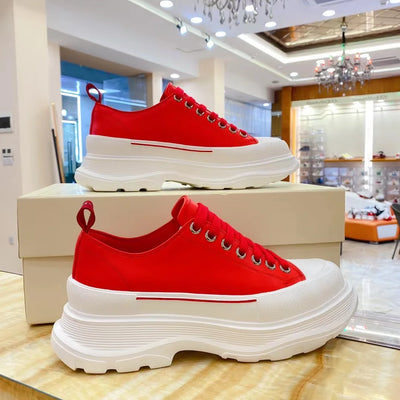 Handcrafted Leather Casual Sneakers Man Platform Trainers Unisex Originality Flat Loafers Men's Footwear