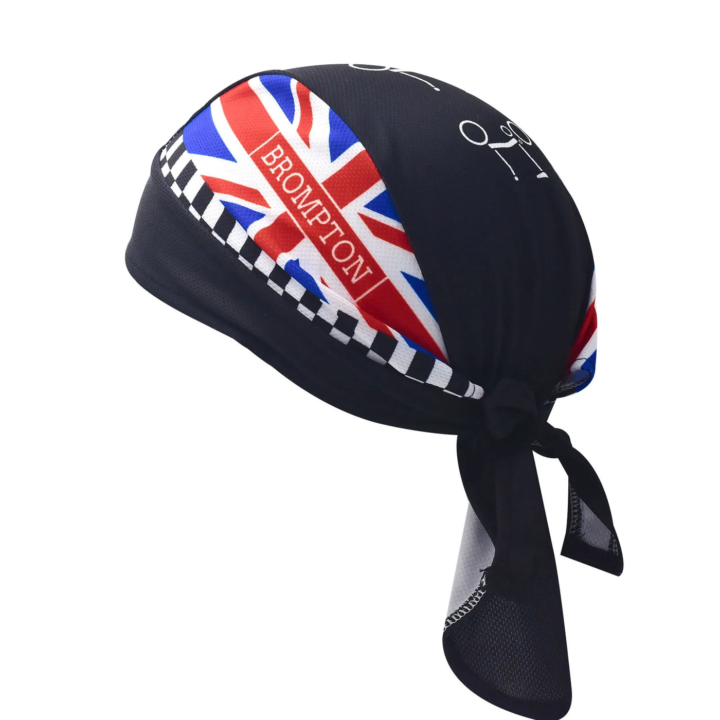 Classic Retro Cycling Cap Headscarf Sweat-Wicking Quick-dry Pirate Hat