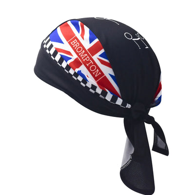 Classic Retro Cycling Cap Headscarf Sweat-Wicking Quick-dry Pirate Hat